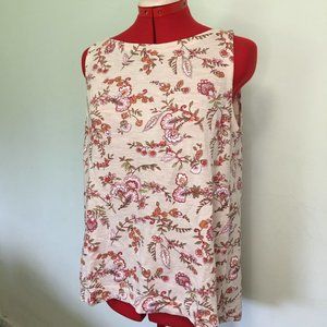 Pink Floral LOFT Tank